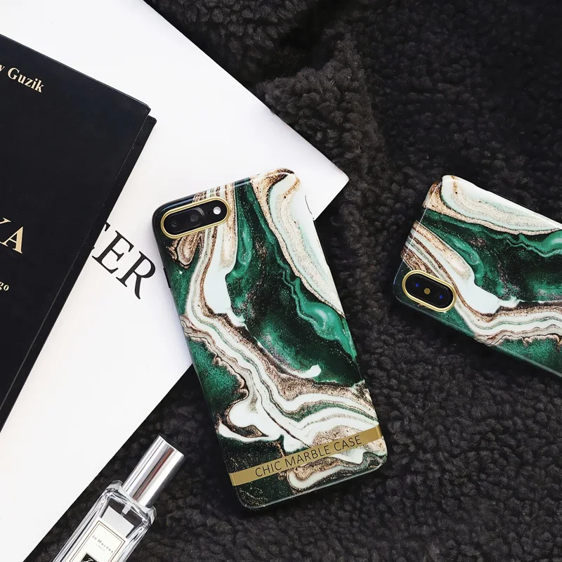 VBNM Luxury Marble Phone Case For iphone X XR XS Max Silicone Black Gold Fashion Soft Cover for iPhone 7 8 Plus 6 6s Coque |