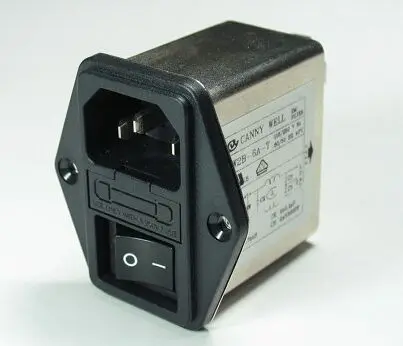 

CW2B-10A-T AC purifier filter inductor 10A socket switch filter Connector