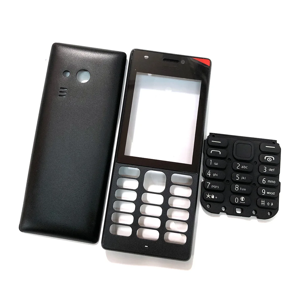 Для Nokia 216 чехол Lumia 216 чехол для телефона Передняя рамка Задняя крышка батареи 216DS RM-1187 полный корпус Чехол клавиатура