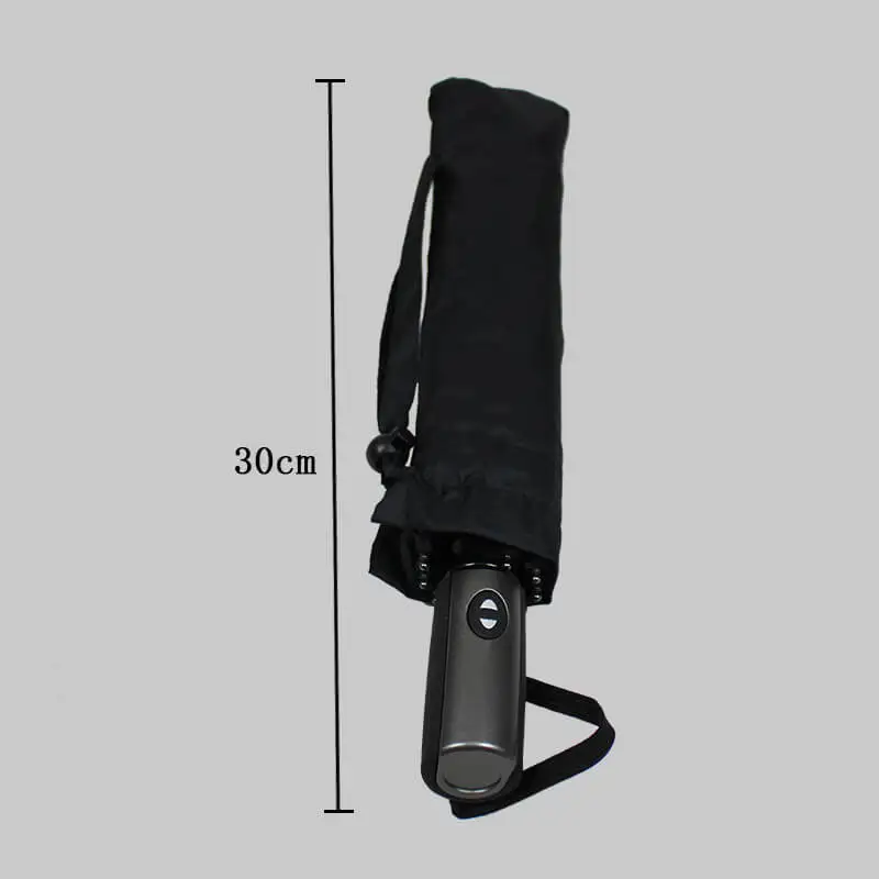 Black umbrella Reverse Rain women Men Holder Windproof Car Corporation Fold Automatic protection sun parasol | Дом и сад