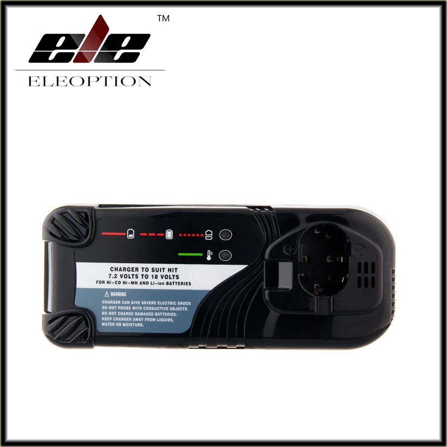 

Eleoption Universal Cordless Drill Battery Charger For Hitachi NI-CD NI-MH Li-lon 7.2V -18V Battery UC14YFA UC18YG UC18YRL