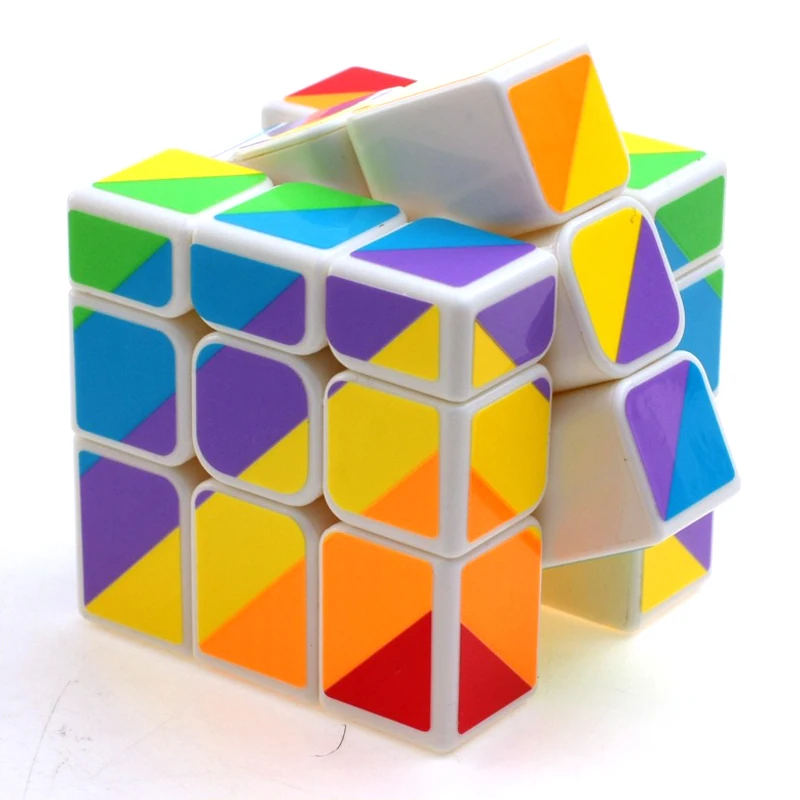 YJ Новый неравные 56 мм 3 слоя литой покрытием Rainbow наклейки гладкой Скорость