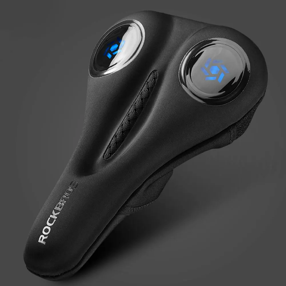 Чехол велосипедного седла жидкий силикон медленный отскок Нескользящие полые