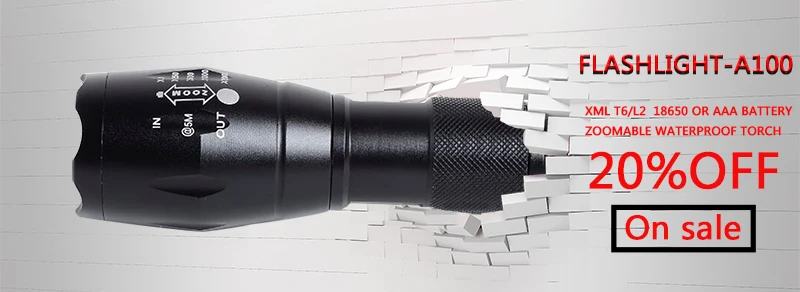 Litwod Z35V5 тактический светодиодный светильник фонарь XML L2 с возможностью масштабирования мощность 2x18650 батарея используется для охоты флэш-светильник для велосипеда светильник