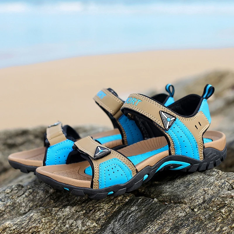 Мужские пляжные сандалии спортивная обувь для отдыха на открытом воздухе