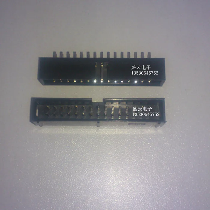 DC3 30P 2 54 мм Шаг 2*15p разъем заголовка коробки прямой pin ISP скачать JTAG черный (100 шт)