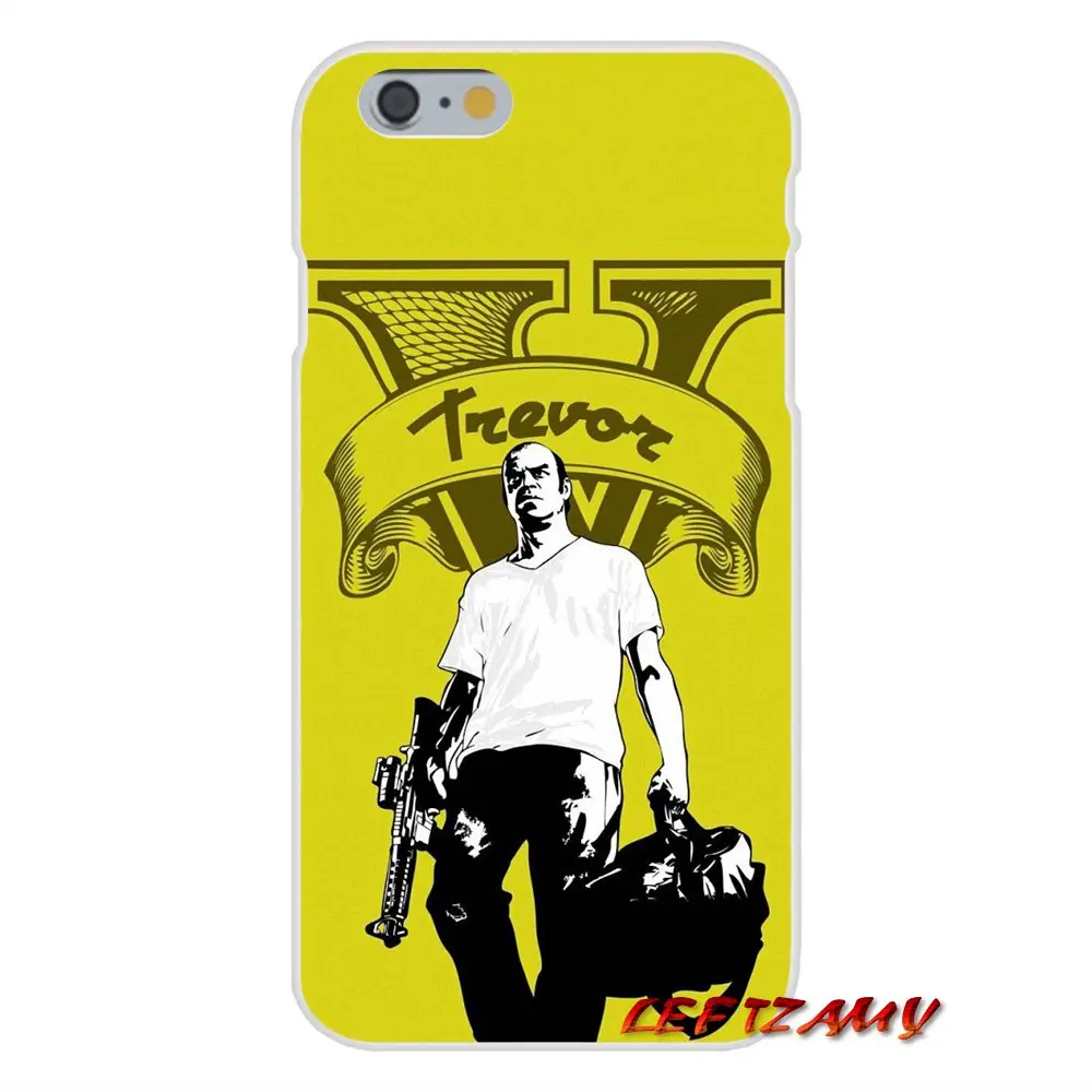 Аксессуары чехол для телефона Grand Theft Auto Gta 5 V Samsung Galaxy S3 S4 S5 MINI S6 S7 edge S8 S9 Plus Note 2 3 4