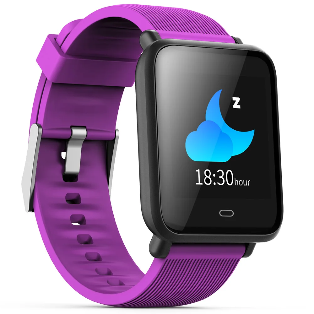 Accewit Q9 Smartwatch красочные Экран Водонепроницаемый спортивные Смарт часы для Android iOS