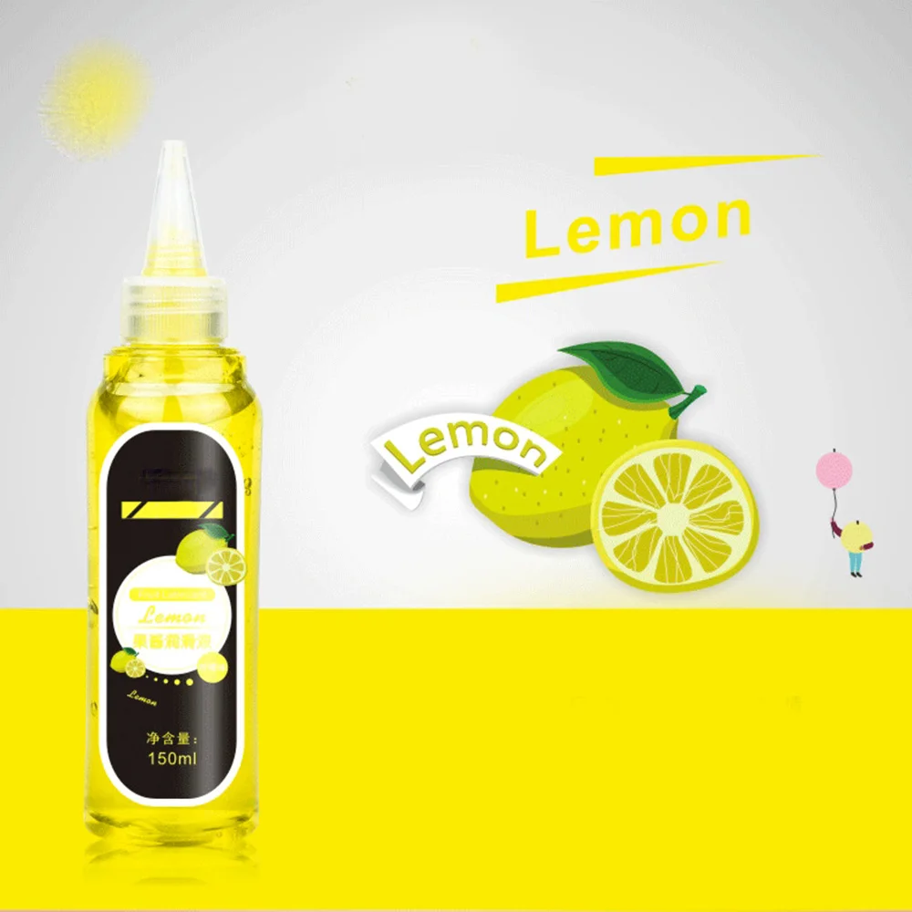 Смазка для массажа тела Lemon Flavor смазка секса унисекс мужчин и женщин интимные
