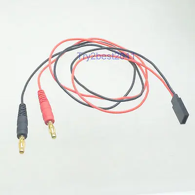 Приемник JR/Hite Зарядные провода для аккумулятора типа банан 4 мм|Соединители| |