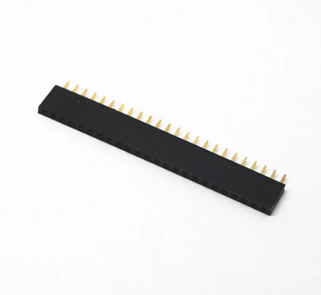 

24P 2.54mm single female header connector free shipping