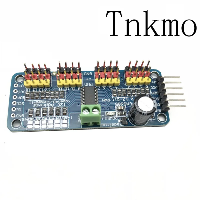 16-канальный 12-битный PWM/Servo Driver-I2C интерфейс PCA9685 модуль для Raspberry Pi щит Servo Щит arduino