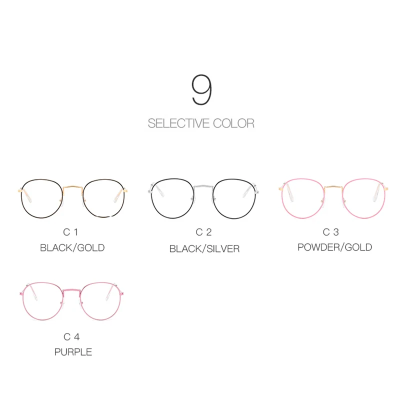 TOEXPLORE Модные мужские и женские оптические очки в металлической оправе винтажные