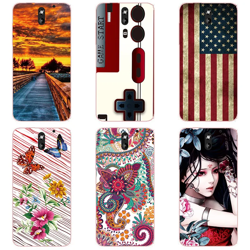 hard Plastic phone case cover For HTC Desire 610 610t D610T shell printing design Painted Flower |
