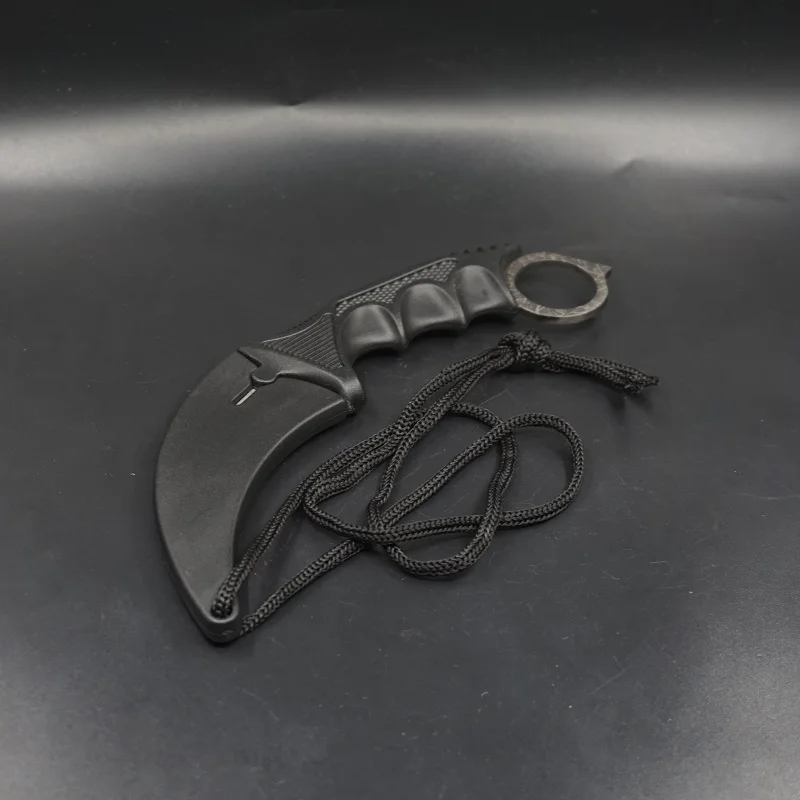 Cs go Karambit нож для походов, походов, охоты, нож с фиксированным лезвием, для выживания, для тренировок, тактические когтевые ножи, для повседневного использования, многофункциональные инструменты