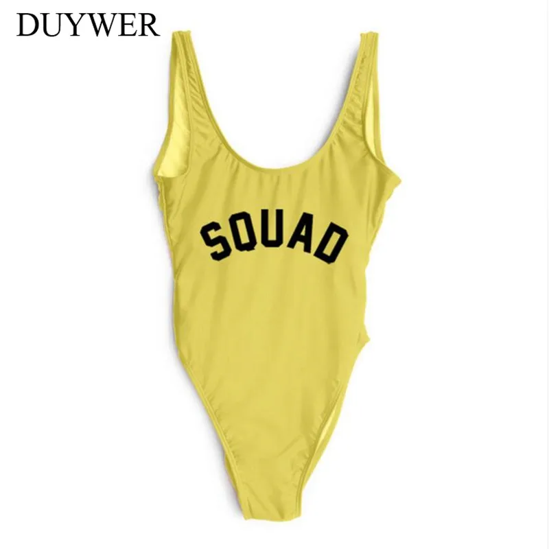 Свадебные Топ Черный боди с высоким вырезом Одна деталь купальник SQUAD невесты