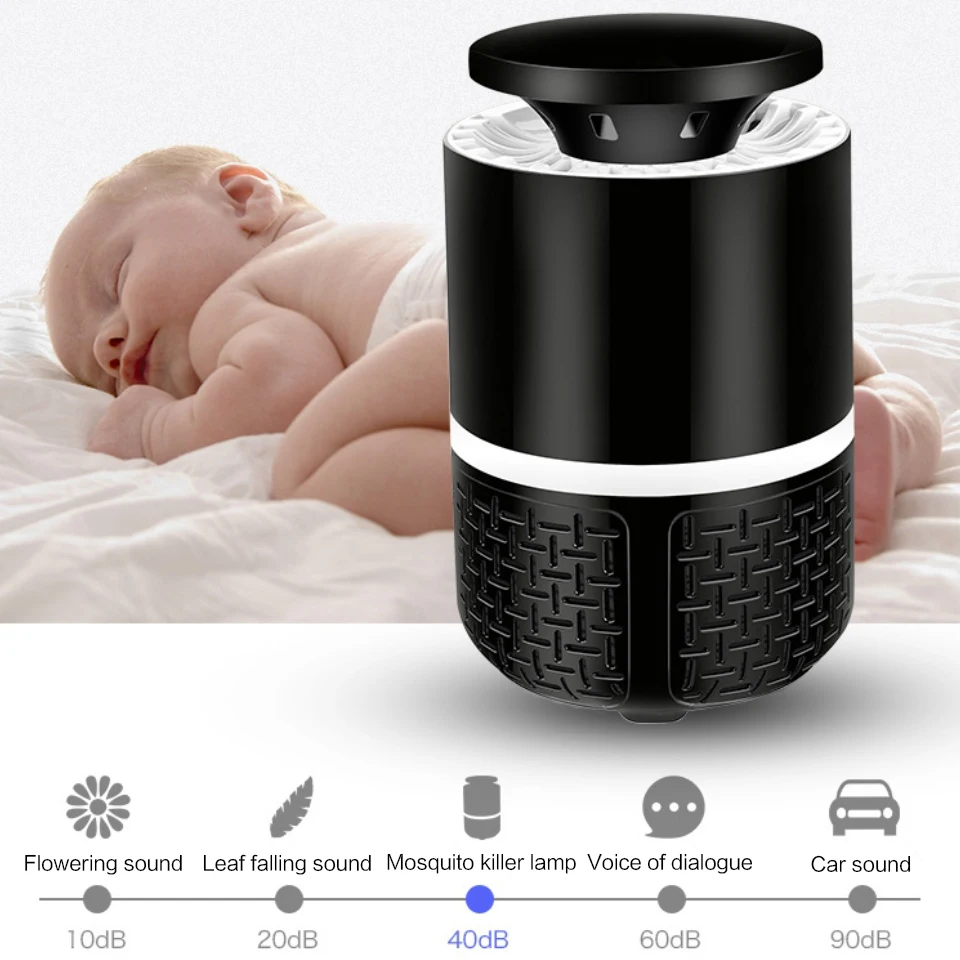 USB электрическая лампа для уничтожения комаров светодиодный светильник защиты