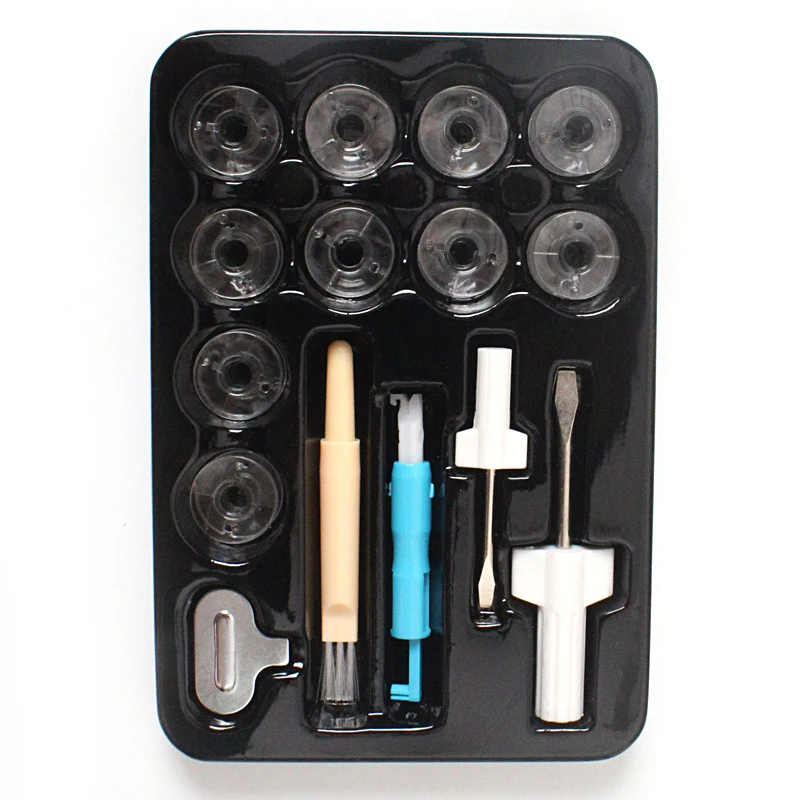 Набор многофункциональных швейных инструментов 15 шт. бобина отвертка чистящее