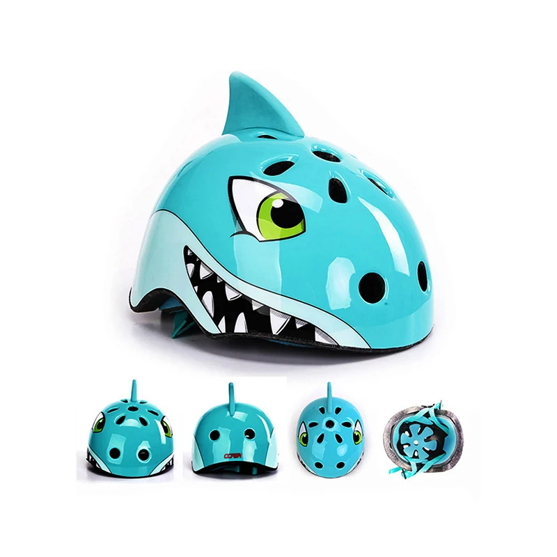 Симпатичные детские велосипедные шлемы Сверхлегкий защитный шлем для езды на