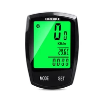 drbike bicycle computerwireless speedometer with 13 functions for mountain bike and road bikelcd screenbacklight
