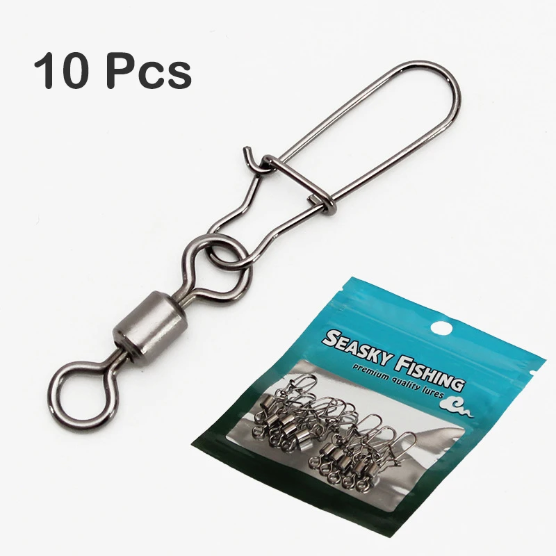 10 шт./лот высококачественный рыболовный соединитель штифт подшипник вертлюг из