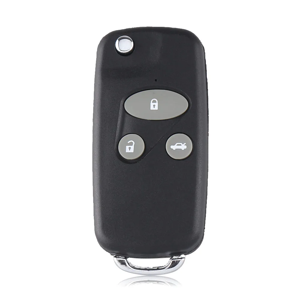 Раскладной чехол KEYYOU для автомобильного ключа модифицированный с 3 кнопками и