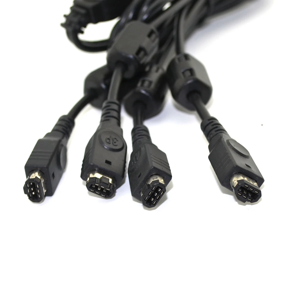 100 шт./лот Cinpel 4 х проигрыватель кабель для Nintendo Gameboy Advanced SP GBA SP|cable for|cable 4gameboy advance link