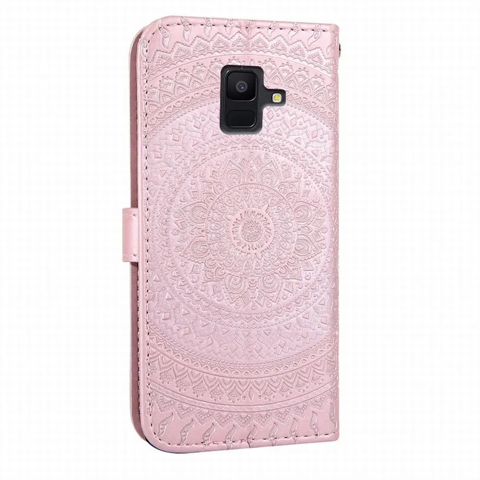 Чехол книжка для Samsung Galaxy J6 Prime J4 Plus J3 2018 A50 A60 A70 A6 A7 A8 J730 J530 J330 A320 A520 кошелек с