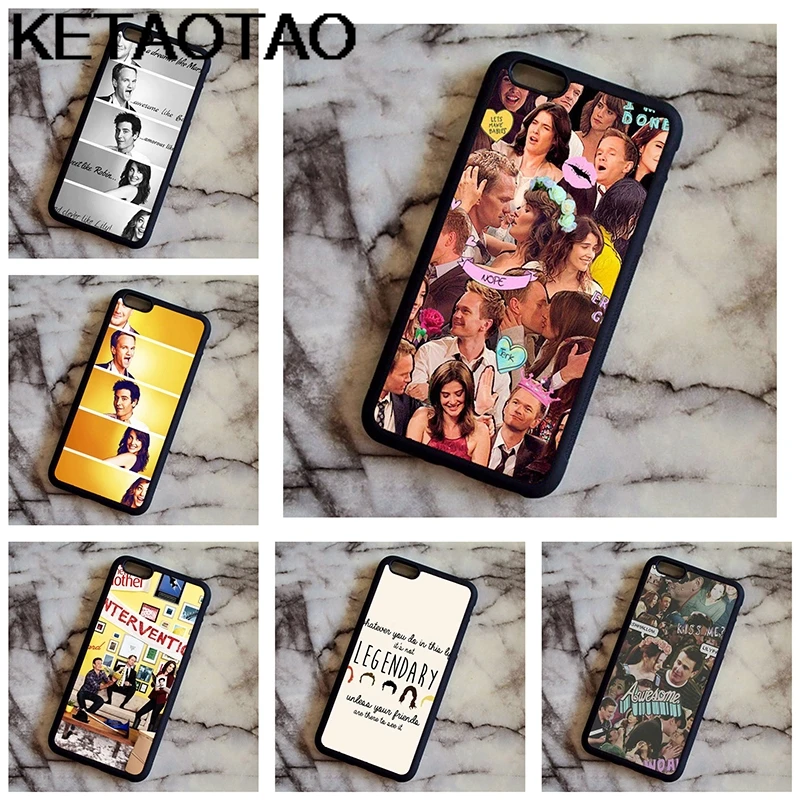 KETAOTAO как я встретил вашу маму чехлы для телефонов iPhone 4S SE 6 5C 5S 6S 7 8 5Plus XR XS Max мягкий