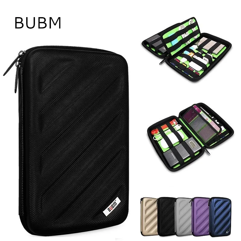 

2020 Hot BUBM Brand EVA Accessories Storage Bag For Ipad mini 7.9", Multifunction Case For Tablet 7 inch, Free Drop Shipping