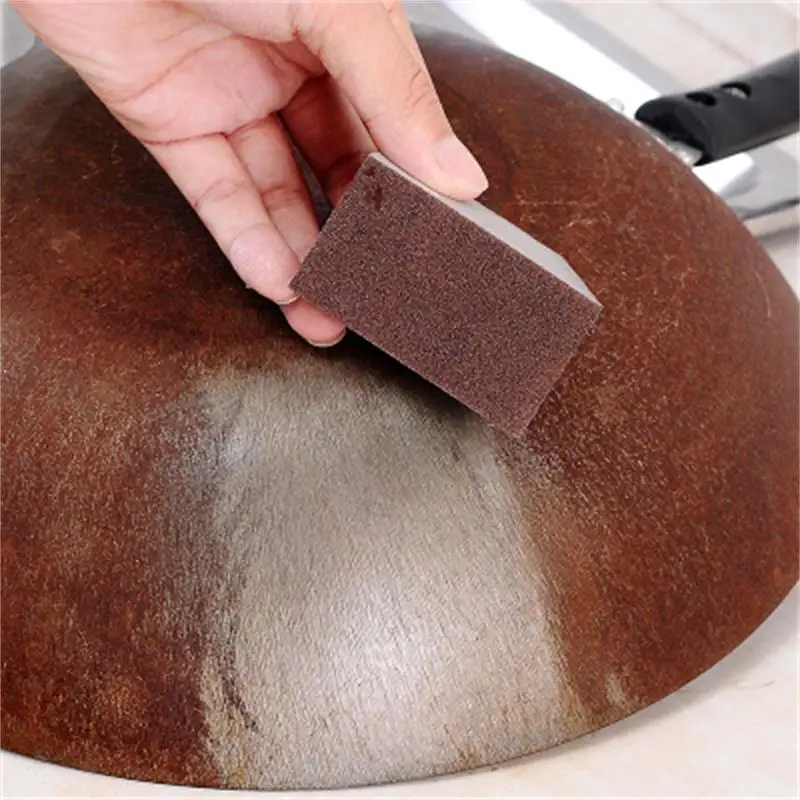 1 шт./3 шт. оксид алюминия наждачной сильный волшебная губка щетка для очистки