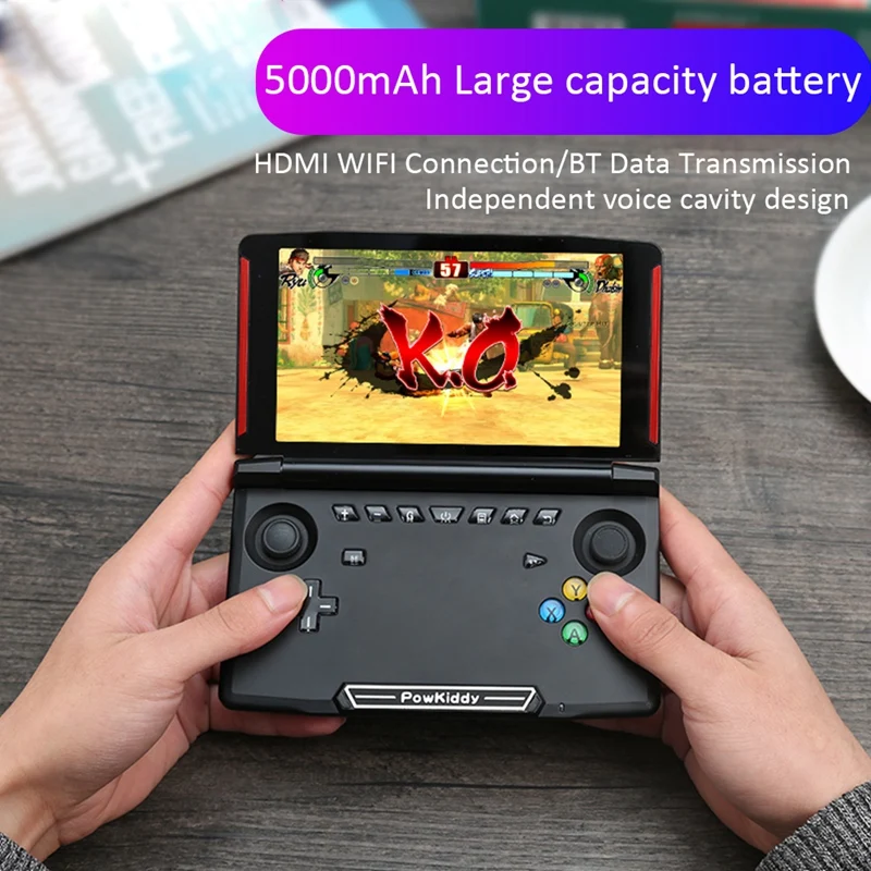 ABGN Hot-Powkiddy X18 Android 7.0 5.5 Inch Lcd Screen Game Console 2G Ram 16G Rom Classic Video Player For Psp Dc Gba Md | Электроника