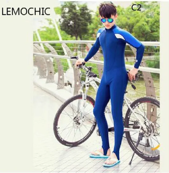 LEMOCHIC летний костюм для дайвинга с длинным рукавом мужчин и женщин детский