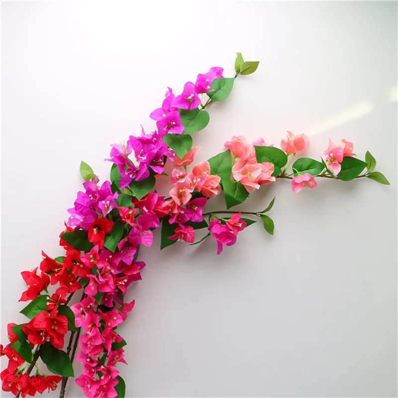 искусственные цветы Новый высококачественный одноразветвленный лист