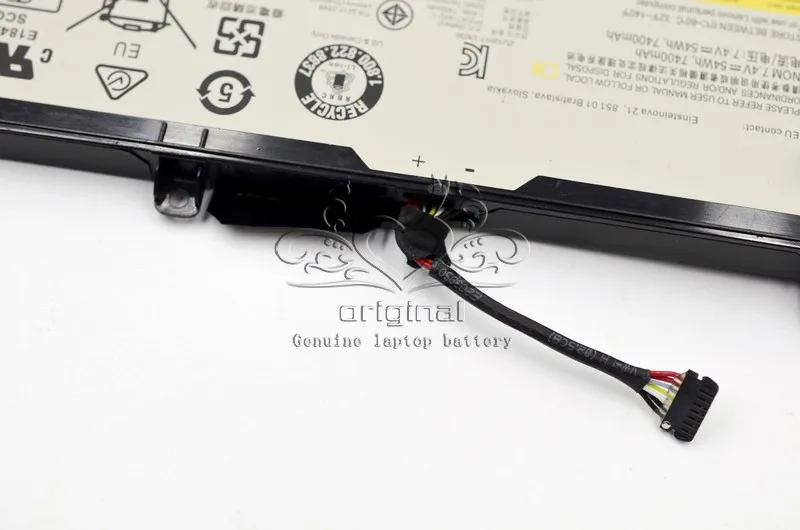 Аккумулятор для ноутбука JIGU L13M4P02 L13N4P01 оригинальный Lenovo Y50 Y50P 70 7 4 В 54 Вт/ч|laptop battery