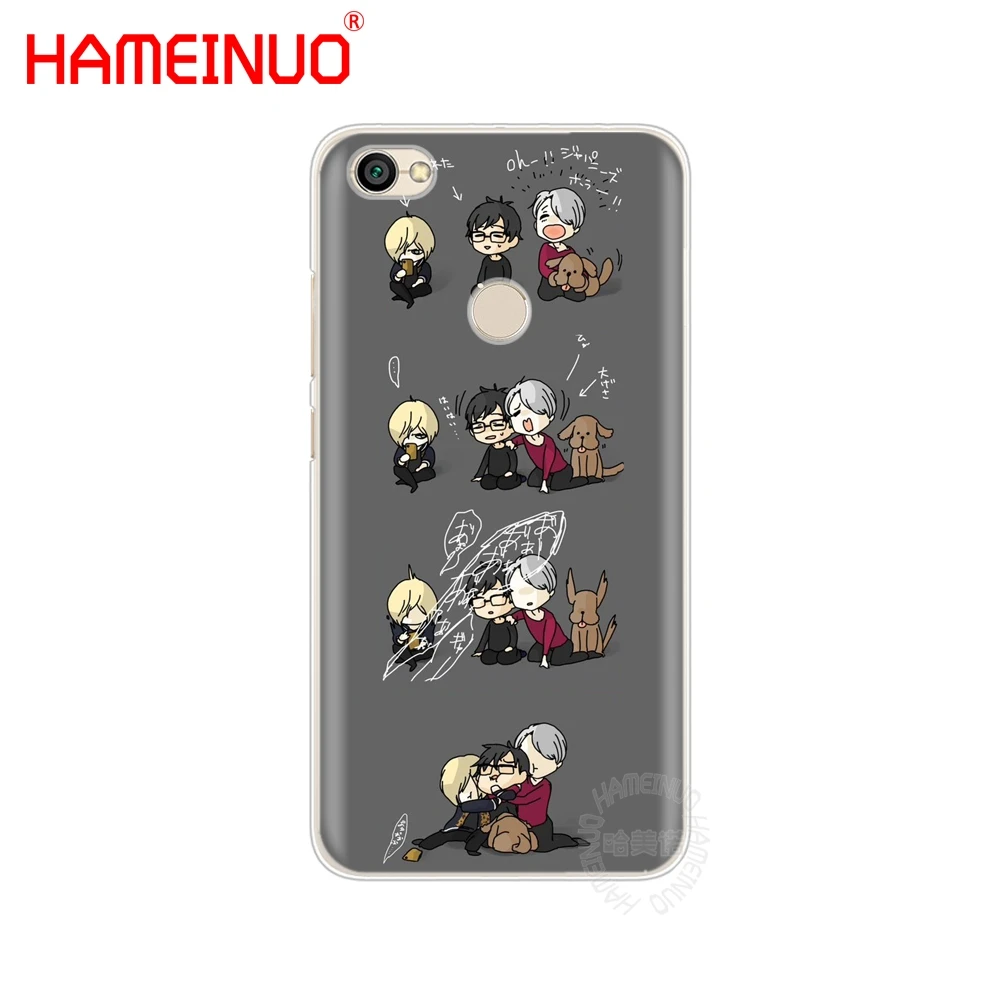 HAMEINUO yuri on ice history maker Cover phone Case for Xiaomi redmi 5 4 1 1s 2 3 3s pro PLUS note 4X 4A 5A | Мобильные телефоны и