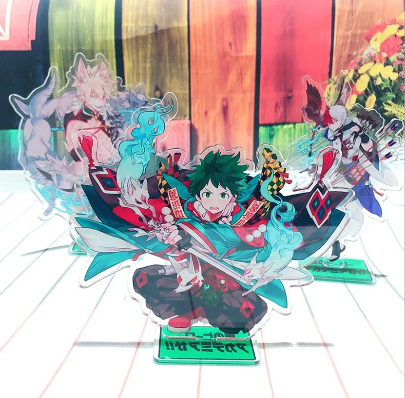 С героями из мультфильма Мой герой Boku без Hero Академия Izuku Midoriya акриловая модель на