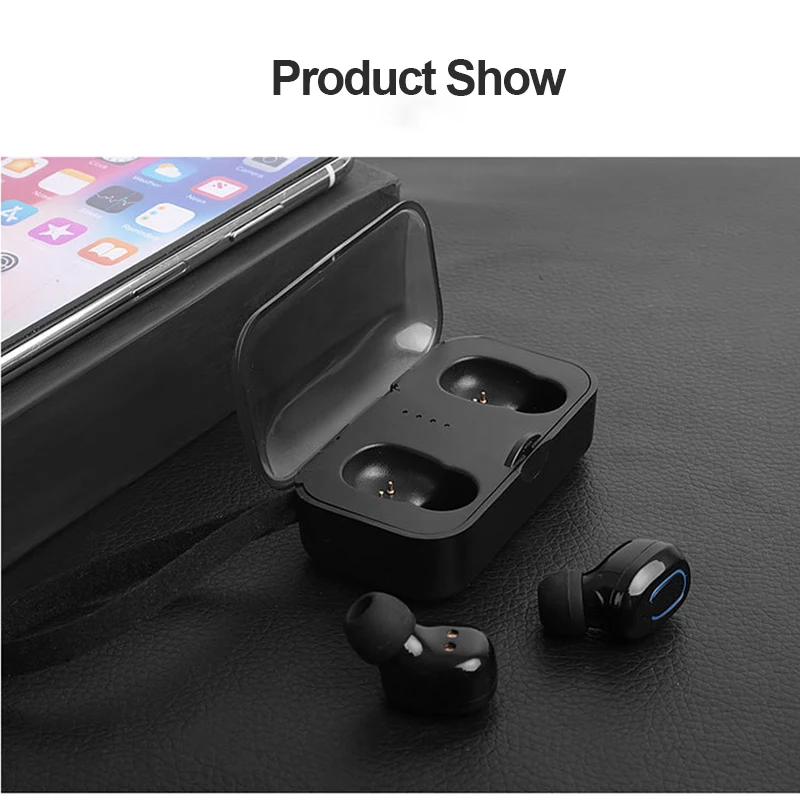 T-18S TWS беспроводные наушники Bluetooth 5,0 наушники бас гарнитура спортивные Беспроводные наушники с HD микрофоном для Xiaomi samsung Iphone