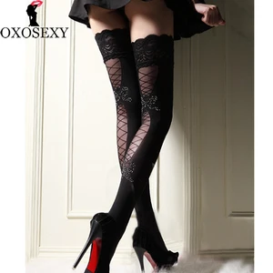 Чулки женские, черные, из спандекса и нейлона, дышащие, летние, 312