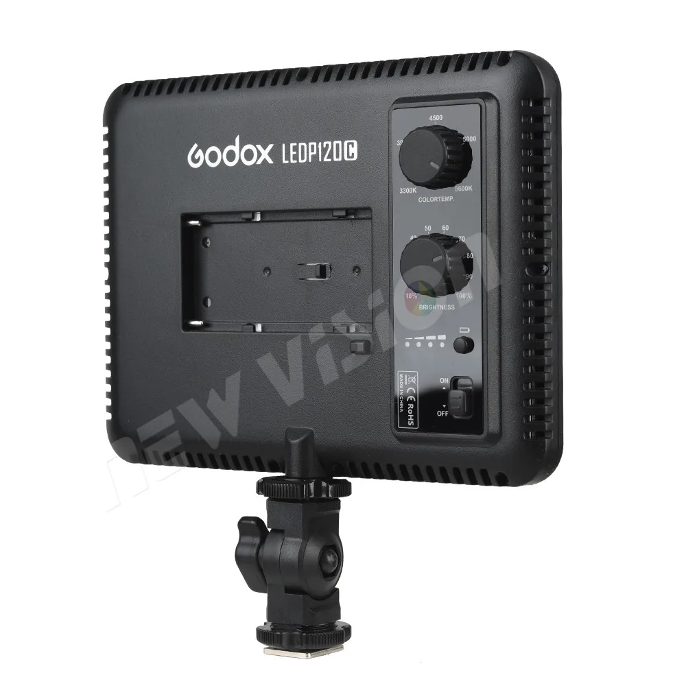 Godox ультра тонкий LEDP120C LED120C 3300K ~ 5600K студийный Видео непрерывный свет лампа для