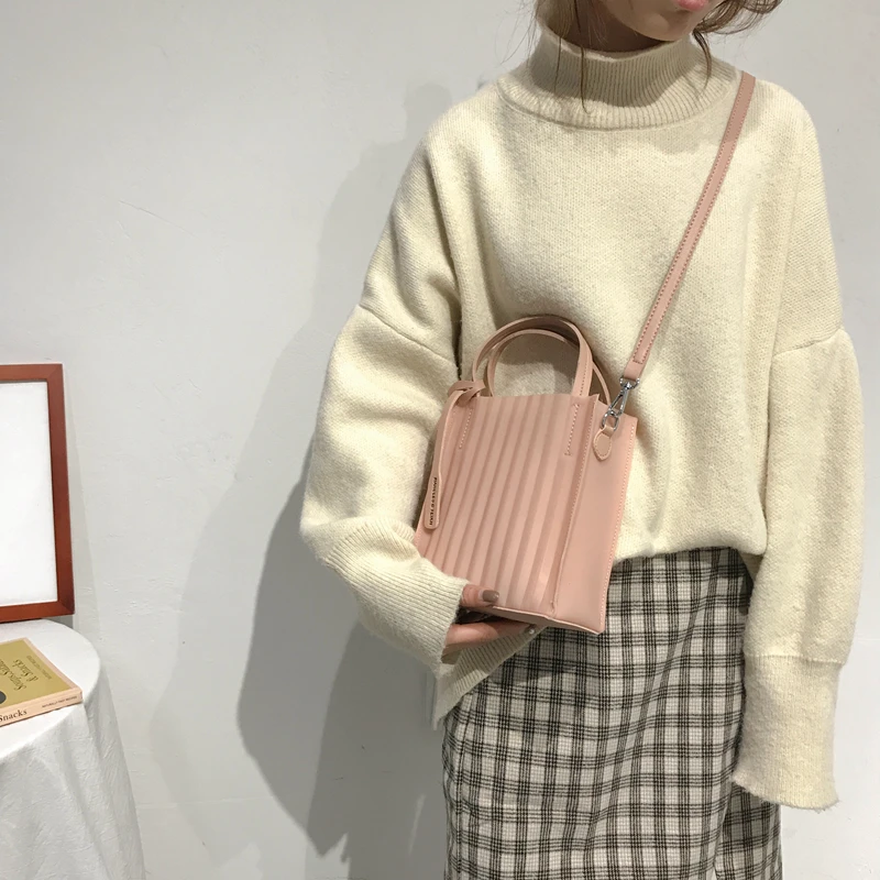 Youda корейской моды Стиль из искусственной кожи сумки женские простые элегантные