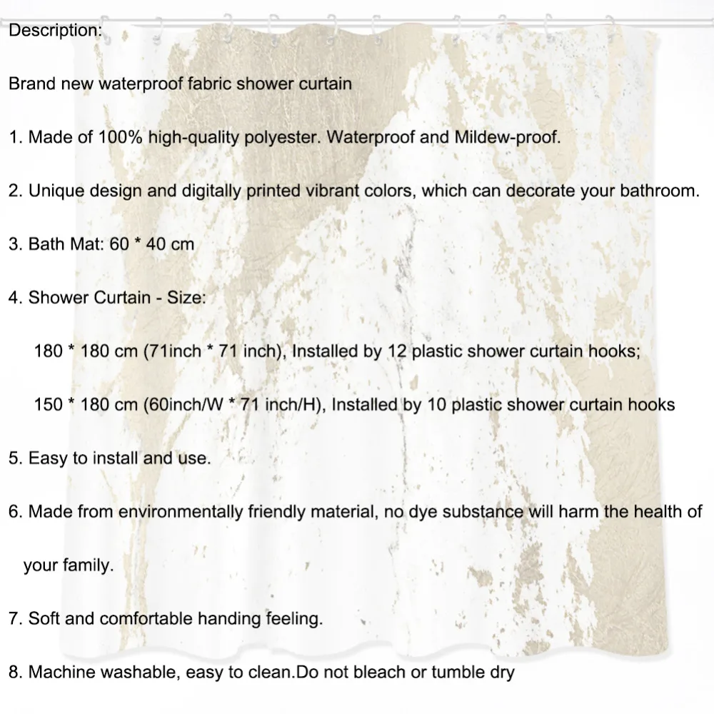Классическая Женская занавеска для душа с индийским декором племени