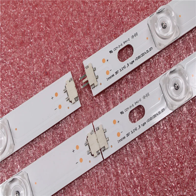 1 комплект Светодиодная лента для подсветки LG INNOTEK DRT 825 42 дюйма 3 0 мм|Промышленные