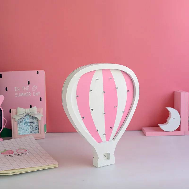 Воздушный шар в форме светодиода деревянный ночник настенный огневой баллон