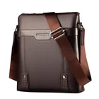 2018 Новое поступление, модная кожаная мужская сумка через плечо, винтажная сумка через плечо, деловая Высококачественная сумка-мессенджер, повседневные Офисные Сумки
