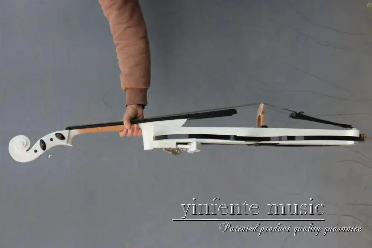 4/4 Новая электрическая Виолончель черно белая Массивная древесина 1/8 пикап|electric