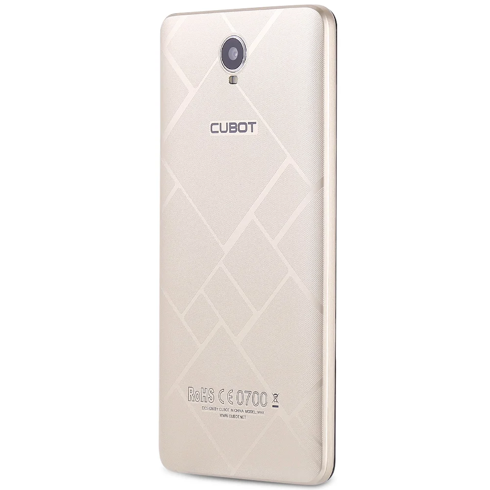 Cubot Max Android 6 0 дюймов 4 г Phablet MTK6753 1 3 ГГц Octa Core ГБ оперативная память 32 Встроенная OTG