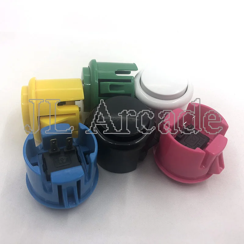 Новое поколение длинная кнопка 30 мм копия Кнопка Sanwa с микропереключателем для