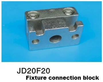 2015Connector Робот аксессуары глинозема 1615D/S-L одиночный и двойной зажим движения 2015D/S-L зажимное приспособление воды соединительный блок - Цвет: 2015Connector