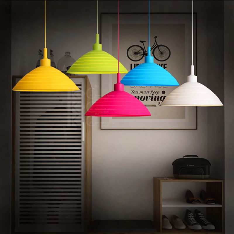 Потолочный светильник современный минималистичный для столовой детей цвета